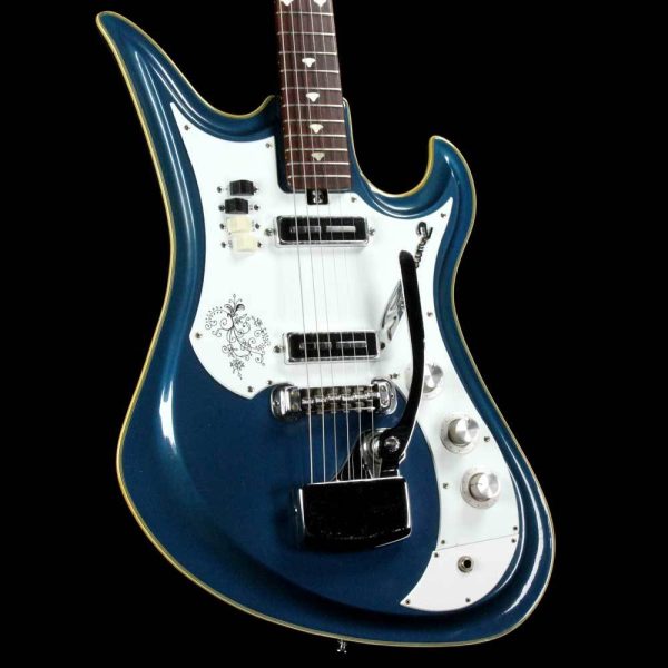 Teisco Spectrum 2 Metallic Blue 1960s Sale