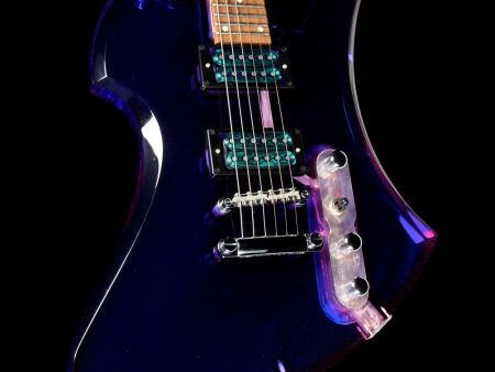 BC Rich Mockingbird Acrylic Blue Online now