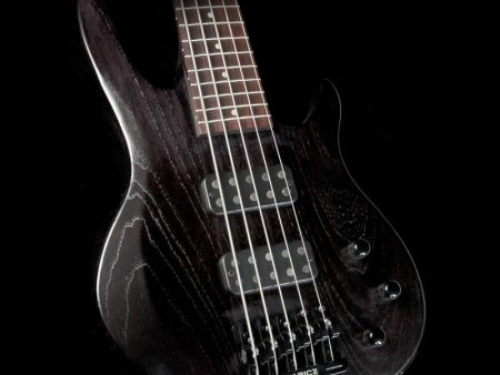 Gibson 2018 EB 5-String Electric Bass Guitar Satin Trans Black Online Hot Sale