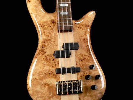 Spector Euro4 LX Electric Bass Natural Poplar Burl Online