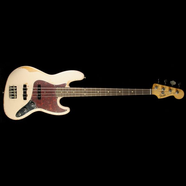 Fender Flea Signture Jazz Bass Roadworn Shell Pink Hot on Sale