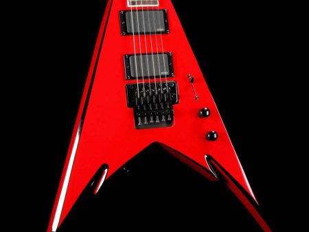 Jackson PDX-2 Demmelition King V Red with Black Bevels For Cheap