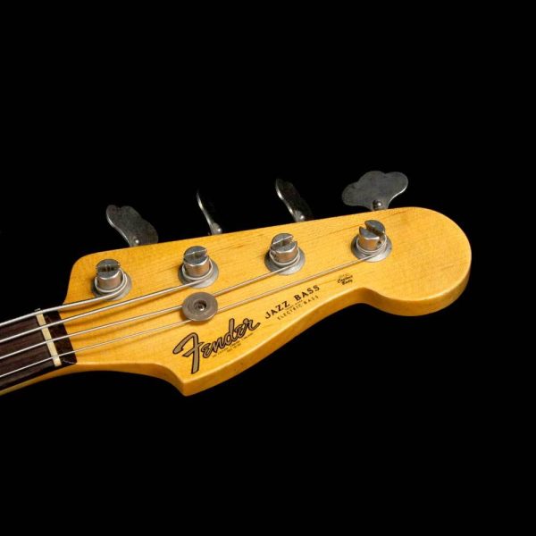 Fender Custom Shop 1960 Jazz Bass Journeyman Relic Faded Aged Lake Placid Blue Online now