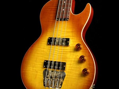 B&G Guitars Big Sister Electric Bass Guitar Honey Burst For Discount