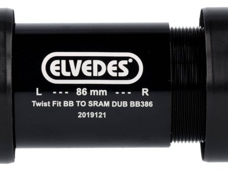 Elvedes BB386 Twist Fit BB -> DUB Hot on Sale