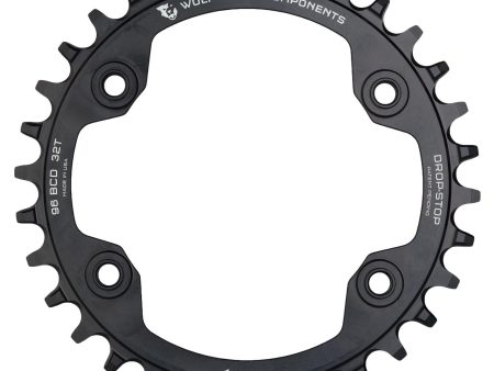 Wolf Tooth 96mm BCD Asymmetrical 4-Bolt XTR Chainring on Sale