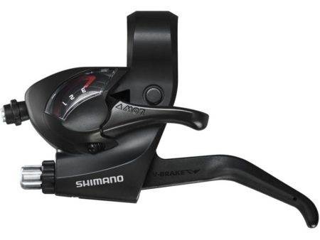 Shimano Tourney ST-EF41 Flat Bar Shift Brake Lever Set Online Hot Sale