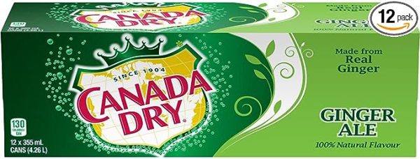 Canada dry ginger ale 12x355ml For Discount