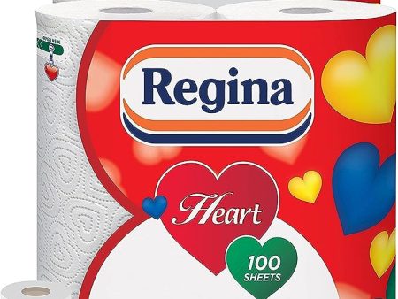 Regina hearts kitchen towels 10x2rolls Online