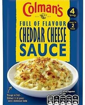 Colmans Mix Sach Cheese Sauce Pack of 10x40g For Cheap