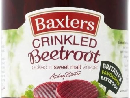 Baxters Beetroot Crinkle Cut in Sweet Vinegar Pack of 6x340g For Discount