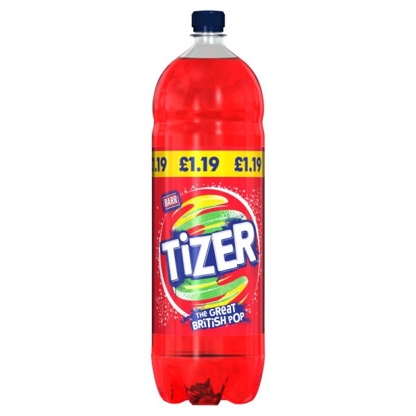 BARR Tizer Flavour Fizzy Soft Drink Pack of 6x2L Online Hot Sale