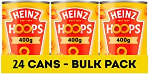 Heinz Spaghetti Hoops, 400 g (Pack of 24) For Sale