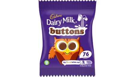 Cadbury Dairy Milk Kids Buttons  Pack of 60x14.5g Online Hot Sale