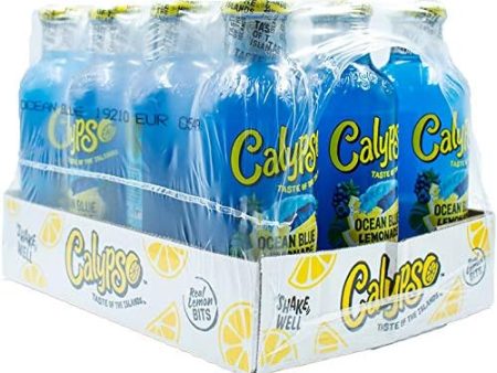 Calypso Ocean Blue Lemonade 473ml Case of 12 Online Hot Sale