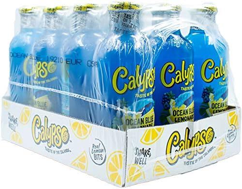 Calypso Ocean Blue Lemonade 473ml Case of 12 Online Hot Sale