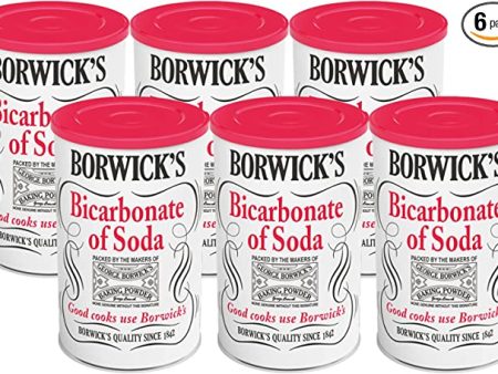 Borwick s Bicarbonate Of Soda 6 X 100GM For Cheap