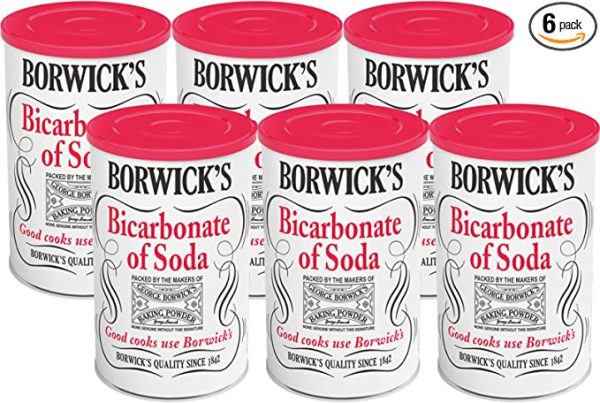 Borwick s Bicarbonate Of Soda 6 X 100GM For Cheap