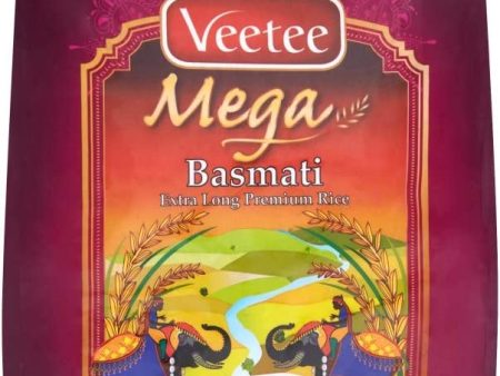 Veetee Mega Basmati Extra Long Premium Rice 5kg Cheap