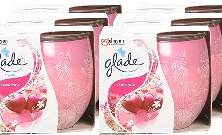 Glade candle with love 6X120G Hot on Sale