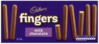 Cadbury Dairy Milk Fingers Chocolate Biscuits Case of 12 x114g Online Sale