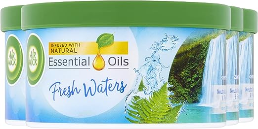 Air Wick Scented Gel Room Freshener Fresh Water Pack of 12x70g Online