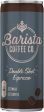 Barista Coffee Double Shot Espresso Iced Coffee Drink Tin Can Pack of 12x250ml Hot on Sale