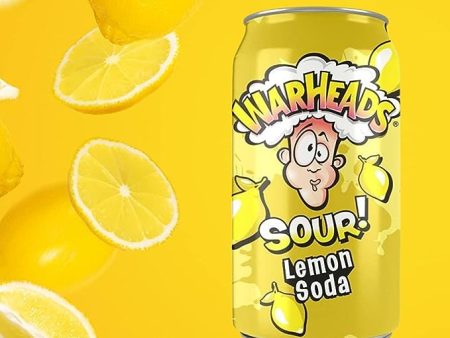 Warheads sour lemon sode 12x355ml Sale