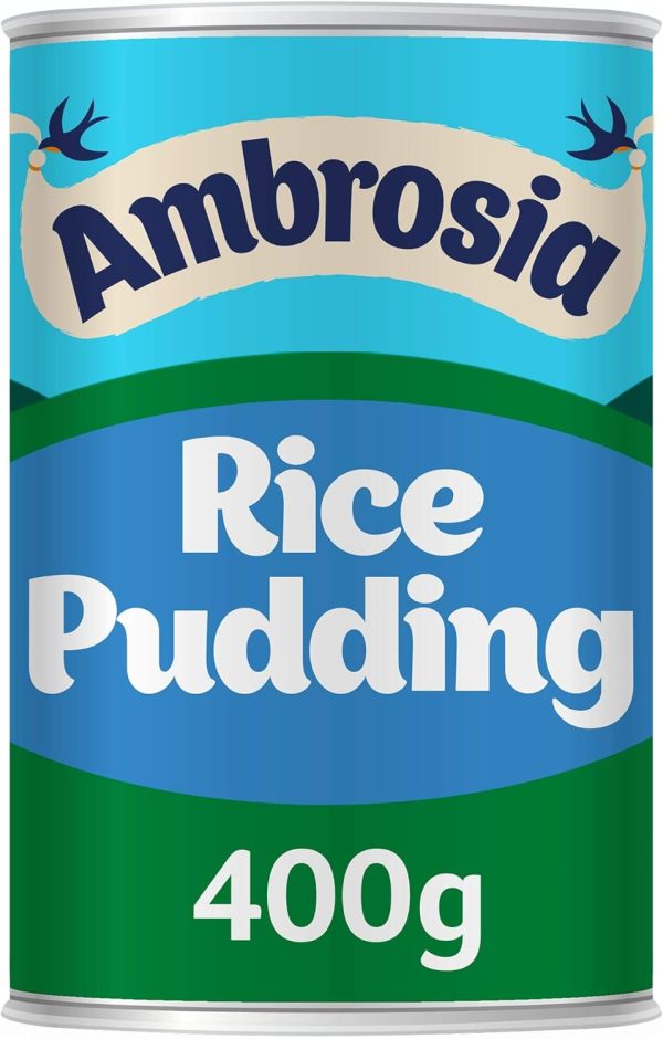 Ambrosia Creamed Rice Pudding Pack of 12x400g Online Sale