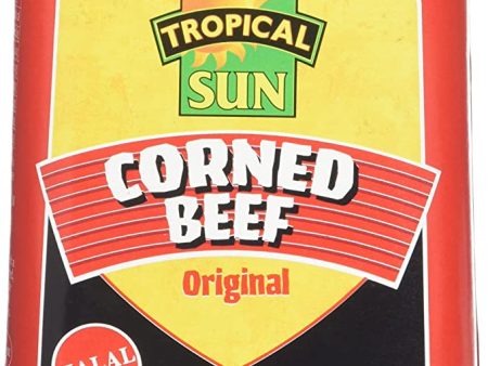 Tropical Sun Halal Corned Beef 340 g (pack of 12) For Sale