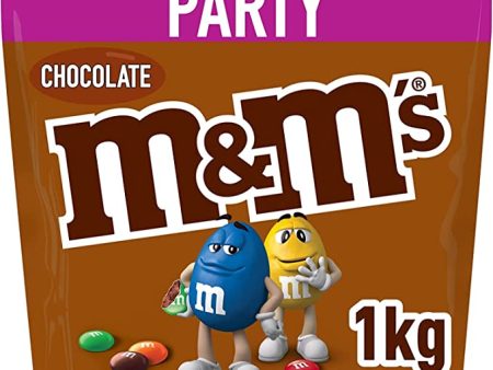 M&M s Chocolate Party  Bag Pack of 1kg Sale