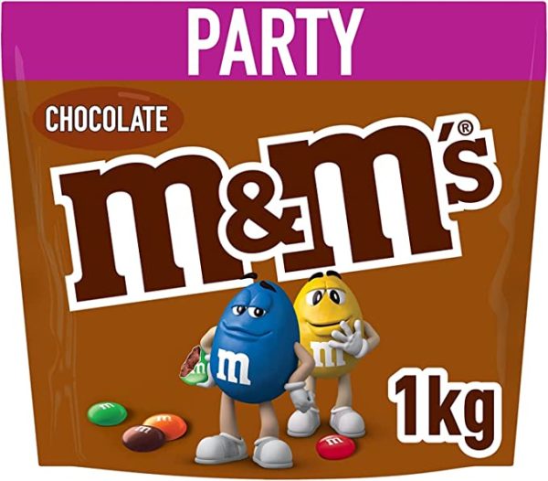 M&M s Chocolate Party  Bag Pack of 1kg Sale