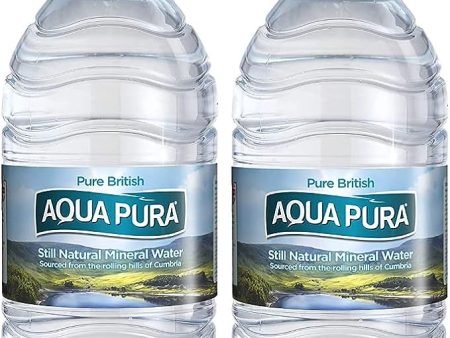 Aqua Pura Pack Still Natural Mineral WaterPack of 2x5L For Discount