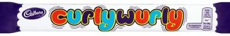 Cadbury Curly Wurly Chocolate Bar Pack of 48x21.5g Online now