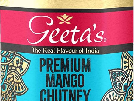 Geeta s Premium Mango Chutney 230g, (Pack of 6) Online Sale