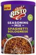 Bisto Spaghetti Bolognese Seasoning Mix Pack of 6x170g Supply